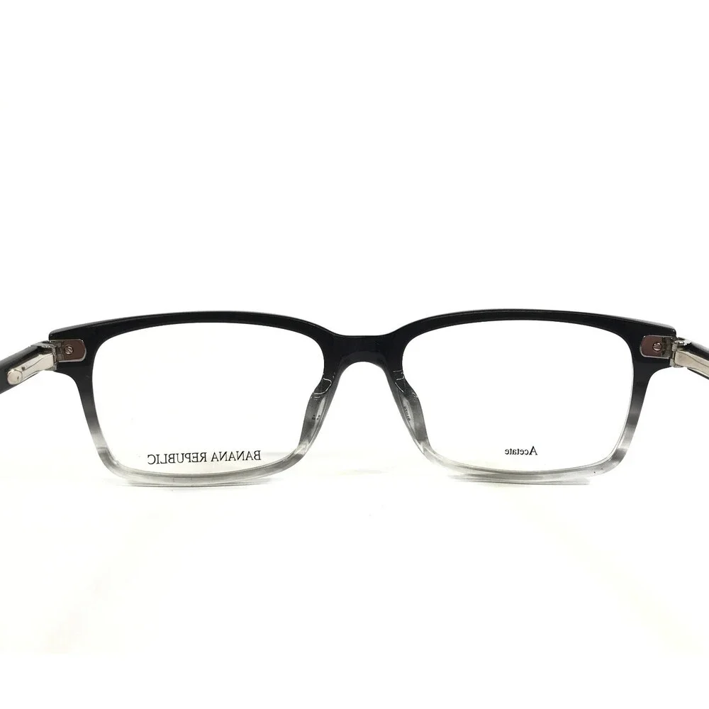 Banana Republic Eyeglasses Frames BR112 U76 Black Gradient Rectangle 52-16-145